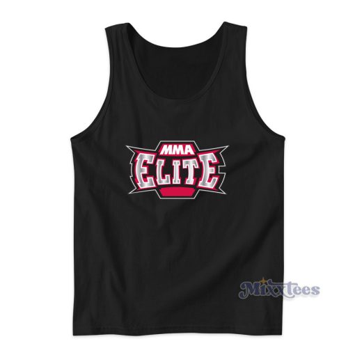 MMA Fighter Elite Logo Tank Top