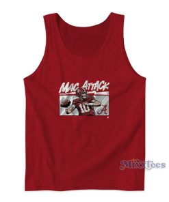 Mac Jones Mac Attack New England Patriot Tank Top Mac Jones Mac Attack New England Patriot Tank Top