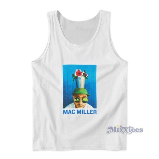 Mac Miller Flower Pot Tank Top For Unisex