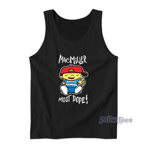 Mac Miller Most Dope Tank Top for Unisex