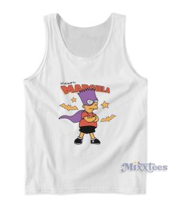 Maison Margiela Bart Simpson Bartman Tank Top Maison Margiela Bart Simpson Bartman Tank Top