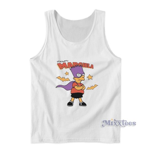 Maison Margiela Bart Simpson Bartman Tank Top