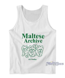 Maltese Archive Tank Top Maltese Archive Tank Top