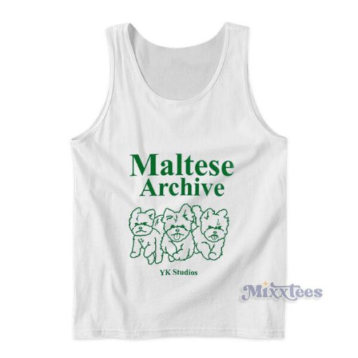 Maltese Archive Tank Top