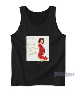 Mariah Carey To Supreme Merry Christmas Baby Tank Top