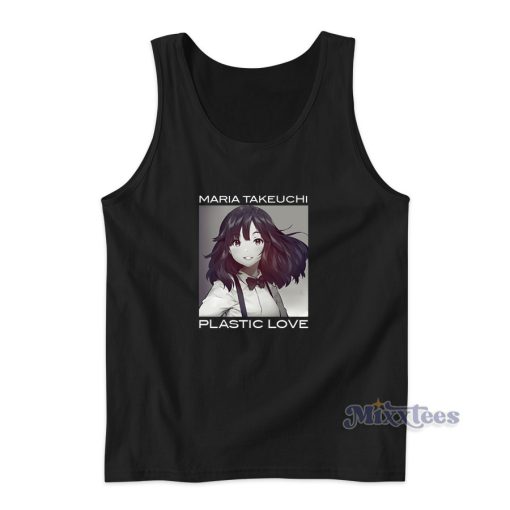 Mariya Takeuchi Plastic Love Anime Tank Top for Unisex