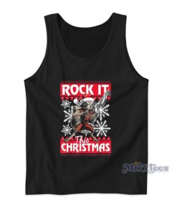 Marvel Guardians Of Galaxy Rocket Christmas Tank Top