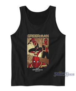 Marvel Spider Man No Way Home Three Panel Spidey Tank Top Marvel Spider Man No Way Home Three Panel Spidey Tank Top