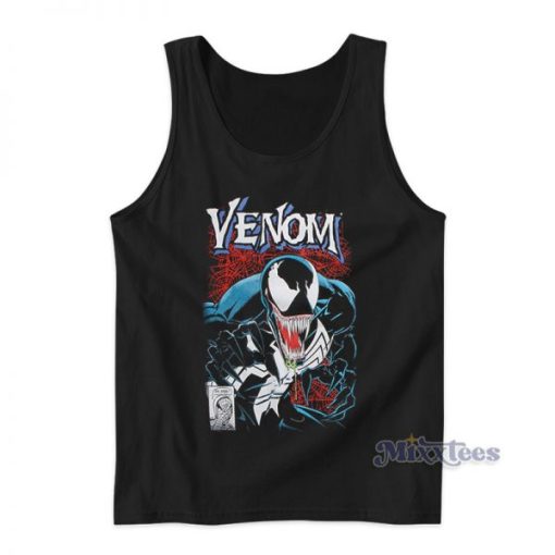 Marvel Venom Comic Book Cover Tank Top For Unisex