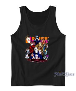 Mashup Horror Movies Killers With Dunkin’Donuts Tank Top Mashup Horror Movies Killers With Dunkin’Donuts Tank Top