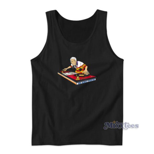 Mattress Mack Houston Sports Dj Spinning Records Tank Top