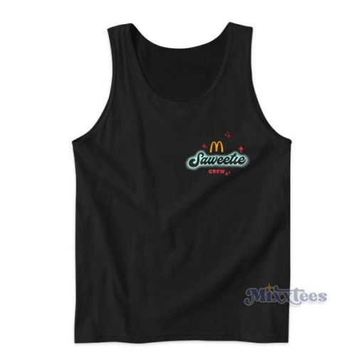 McDonalds Saweetie Crew Tank Top for Unisex