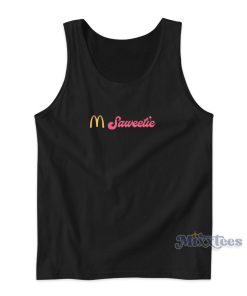 McDonald’s X Saweetie Tank Top for Unisex McDonald’s X Saweetie Tank Top for Unisex