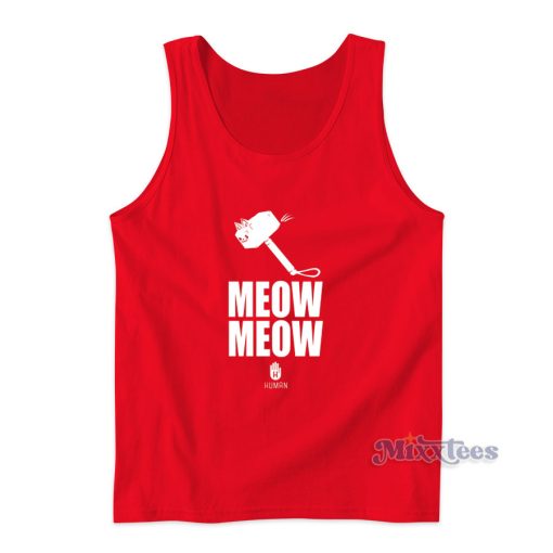 Meow Meow Human Tank Top for Unisex