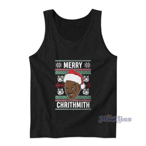 Merry Chrithmith Mike Tyson Xmas Christmas Tank Top