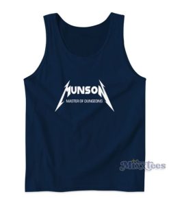 Metallica Munson Master Of Dungeons Tank Top
