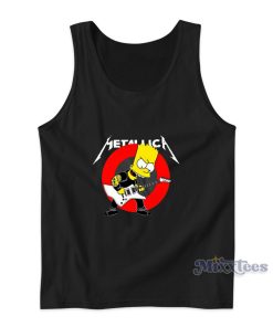 Metallica The Simpsons Music Tank Top for Unisex Metallica The Simpsons Music Tank Top for Unisex