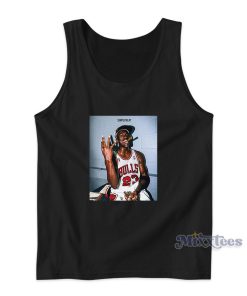 Michael Jordan Three Peat Simply Heat Tank Top