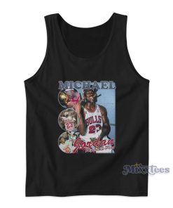Michael Jordan Three Peat Tank Top