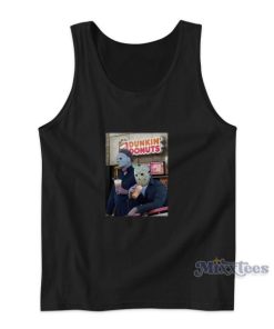 Michael Myers And Jason Voorhees Drink Dunkin’ Donuts Tank Top