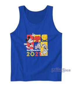 Mickey Mouse And Donald Duck Walt Disney World 2021 Tank Top