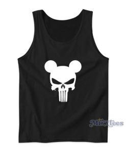 Mickey Mouse Punisher Tank Top For Unisex