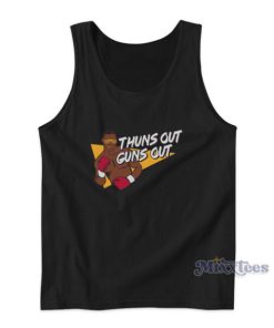 Mike Tyson Thuns Out Guns Out Tank Top