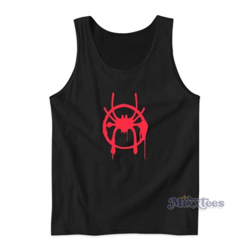 Miles Morales Spider Man Logo Tank Top