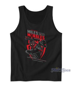 Miles Morales Spider Man Tank Top For Unisex