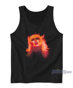 Miley Cyrus Attention Tank Top For Unisex Miley Cyrus Attention Tank Top For Unisex