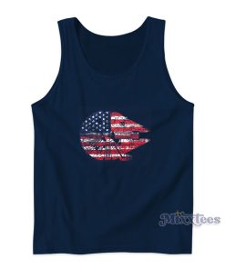 Millennium Falcon American Flag Tank Top
