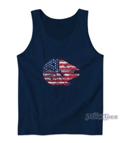 Millennium Falcon American Flag Tank Top