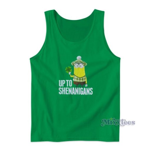 Minion Up To Shenanigans Tank Top for Unisex