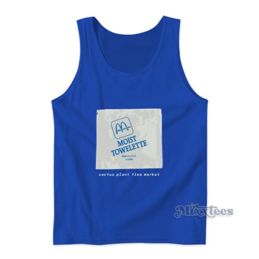 Moist Towelette Mcdonald’s Cactus Plant Flea Market Tank Top