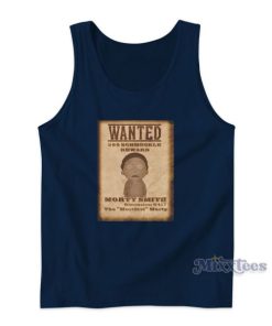 Morty Smith Wanted Poster Tank Top for Unisex