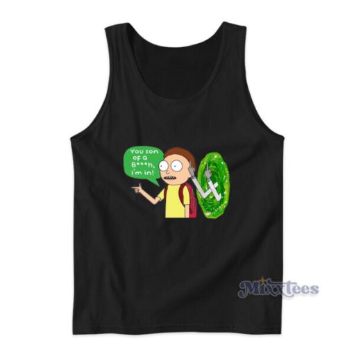 Morty Smith You Son Of A Bitch I’m In Tank Top