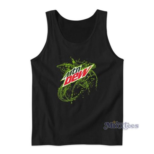 Mountain Dew Splash Tank Top for Unisex