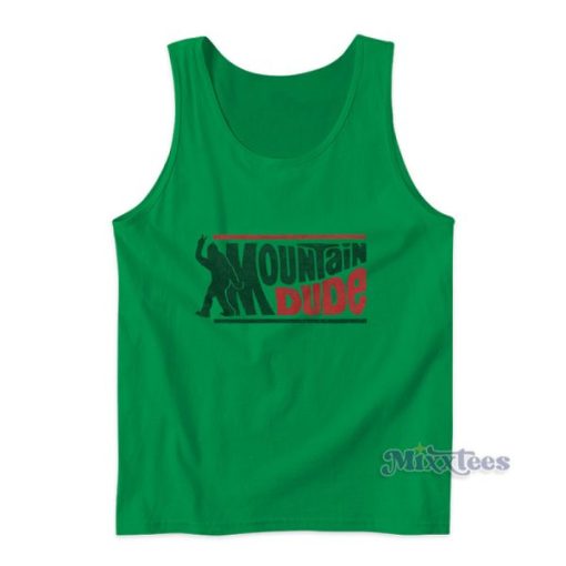 Mountain Dude Funny Bigfoot Sasquatch Hoax Tank Top