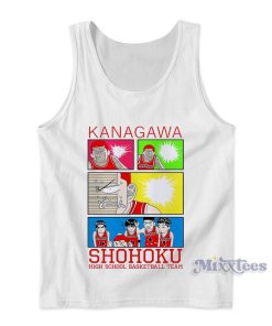 kanagawa Shohoku Slam dunk Tank Top for Unisex kanagawa Shohoku Slam dunk Tank Top for Unisex