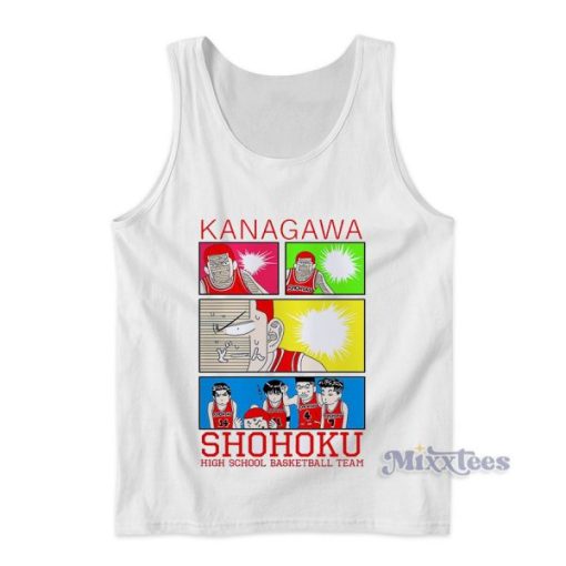 kanagawa Shohoku Slam dunk Tank Top for Unisex