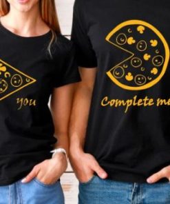 @ You Complete Me Pizza Couple T Shirt