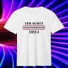 2024 Tim Scott For President T Shirt adm