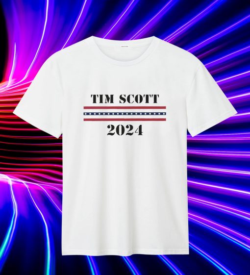 2024 Tim Scott For President T Shirt adm