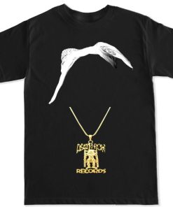2pac Deathrow Records Chain T-shirt