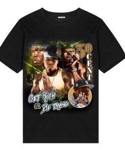 50 Cent Get Rich or Die Trying Vintage T-shirt