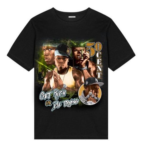 50 Cent Get Rich or Die Trying Vintage T-shirt