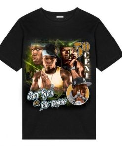 50 Cent Get Rich or Die Trying Vintage T-shirt