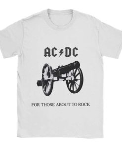ACDC For Those About To Rock T-shirt ACDC For Those About To Rock T-shirt