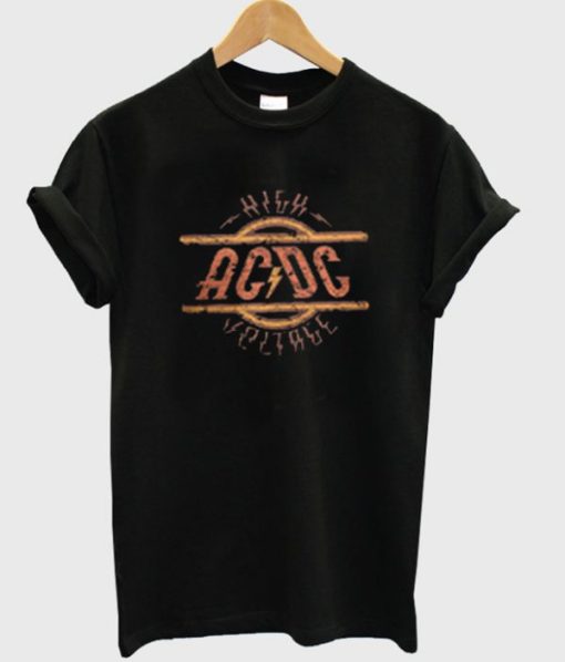 ACDC High Voltage logo T-shirt