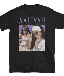 Aaliyah Vintage Homage T-shirt